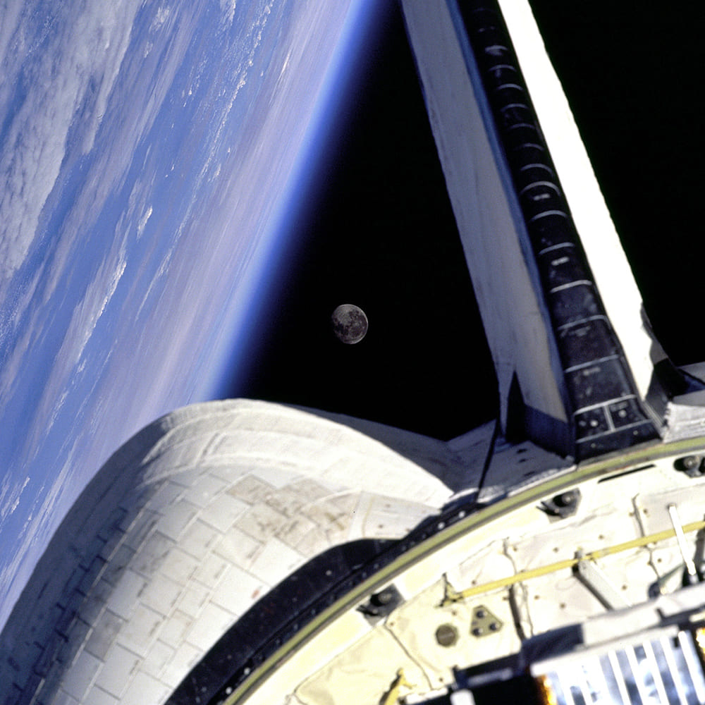 Earth - 4 A close-up view of an astronaut's bootprint in the lunar soil, photographed with a 70mm lunar surface camera during the Apollo 11 extravehicular activity (EVA) on the moon. While astronauts Neil A. Armstrong, commander, and Edwin E. Aldrin Jr., lunar module pilot, descended in the Lunar Module (LM) "Eagle" to explore the Sea of Tranquility region of the moon, astronaut Michael Collins, command module pilot, remained with the Command and Service Modules (CSM) "Columbia" in lunar orbit. Image Credit: NASA