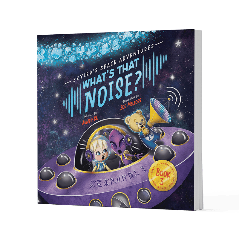 Skyler's Space Adventures: What's That Noise? (Hardcover) - Image 3